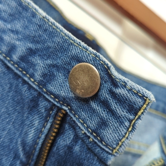 Tommy Hilfiger 2001 Y2K Vintage Medium Wash High Waisted Straight Leg Jeans 9/32 - Picture 11 of 16